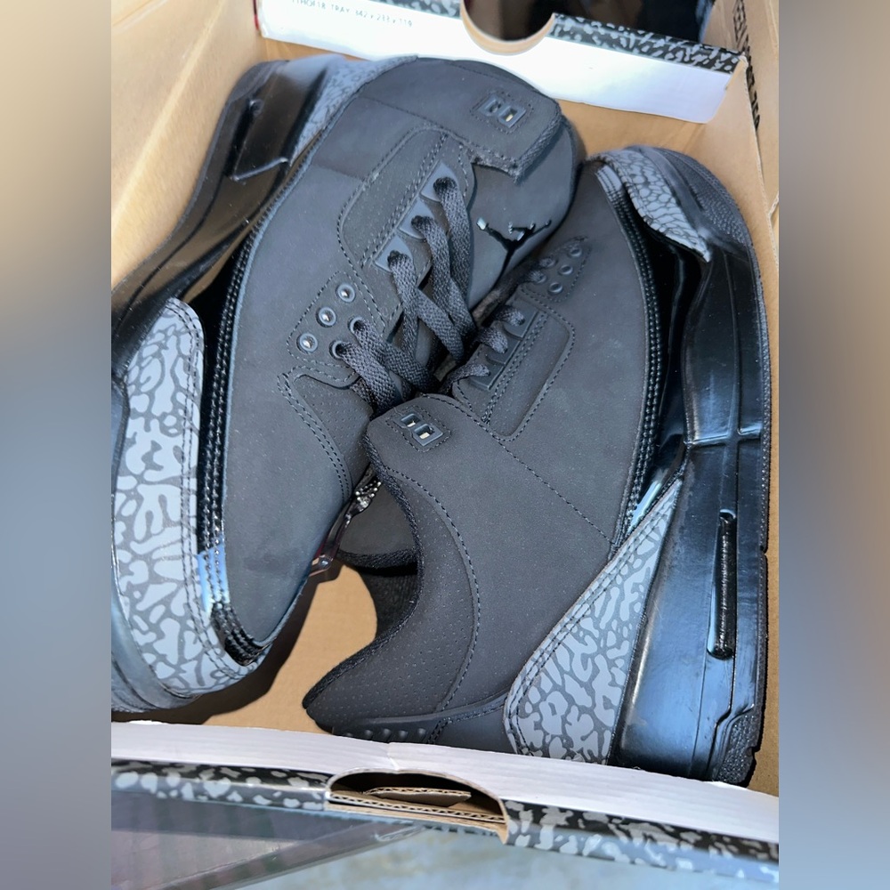 Jordan Black Cat Sneakers